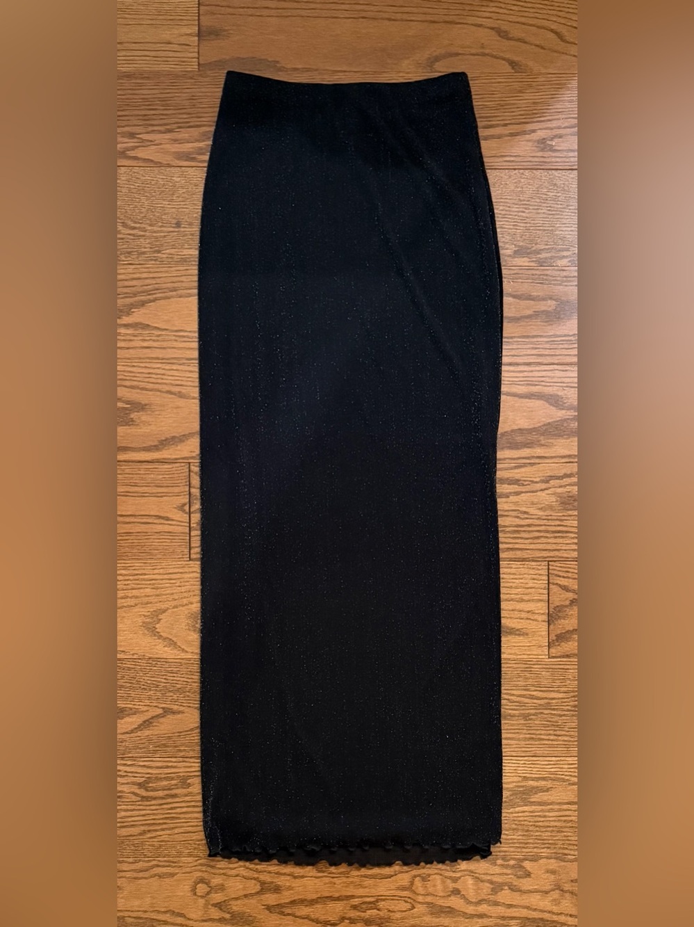 Slim Straight Black Women's Skirt